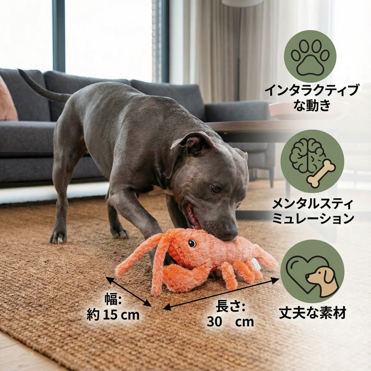 ワッケル・ハンマー – インタラクティブな犬用おもちゃ