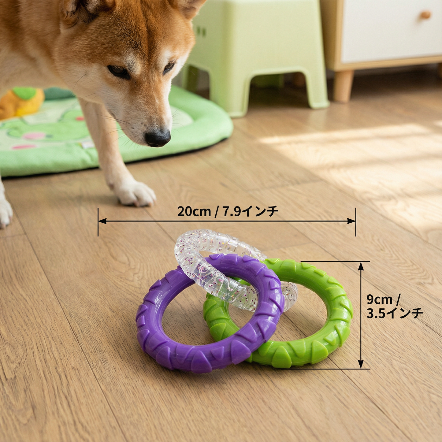 犬用 丈夫な引っ張りおもちゃ