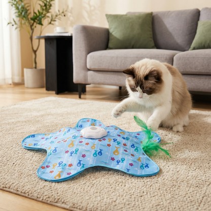 アクティブな室内猫のための自動ティーザーおもちゃ