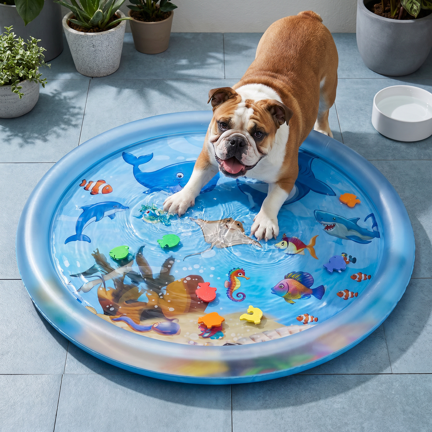 犬用冷却プレイウォーターベッド 2.0