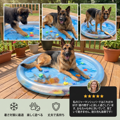 犬用冷却プレイウォーターベッド 2.0