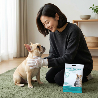 ペット用お手入れグローブ