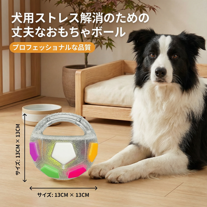 犬用 ストレス解消のための丈夫なおもちゃボール