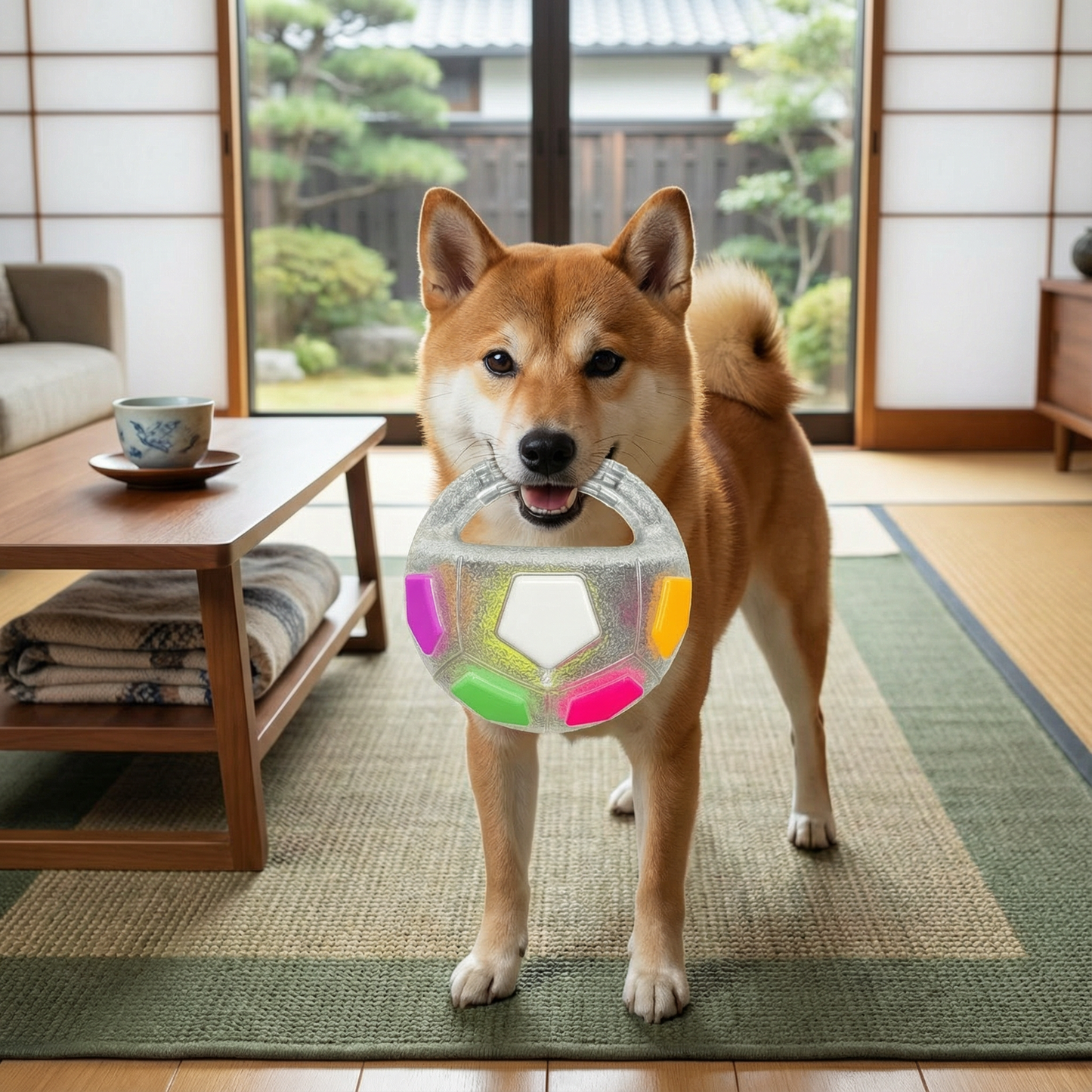 犬用 ストレス解消のための丈夫なおもちゃボール