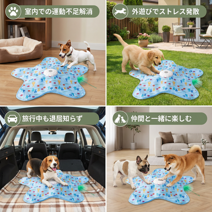 ハンティングファン・ドッグプロ – ストレス解消と遊びのための自動犬用おもちゃ