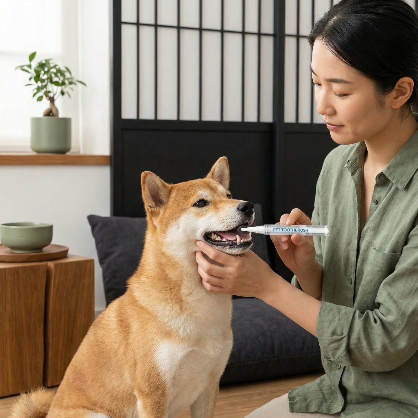 ペット用歯磨きペン