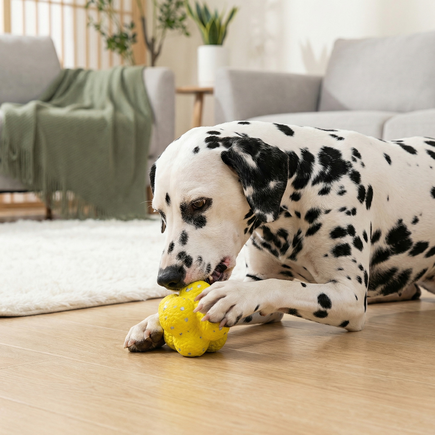 犬用ストレス解消のための頑丈なジャンピングボール