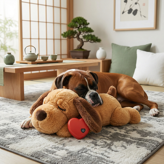 心音ぬいぐるみ – ペットの不安を和らげ、ストレスを軽減