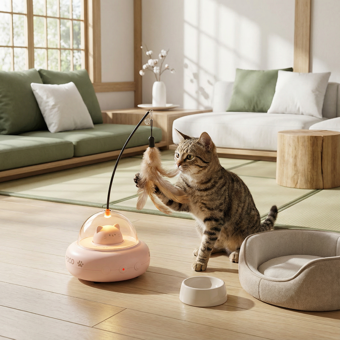 猫用UFOレーザーおもちゃ