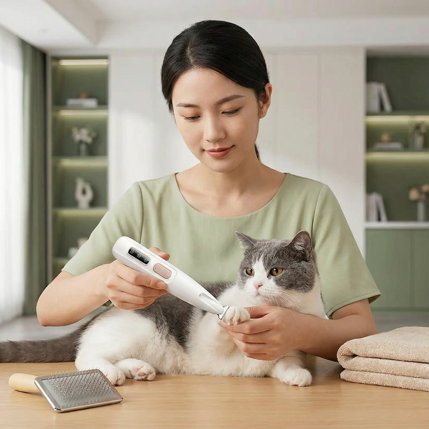 ペットの足のトリミング器