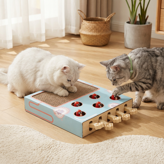 3in1 猫用おもちゃボックス