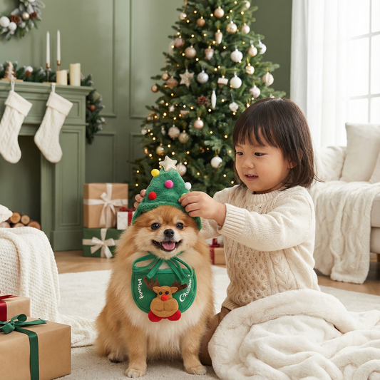 クリスマス犬用アウトフィット
