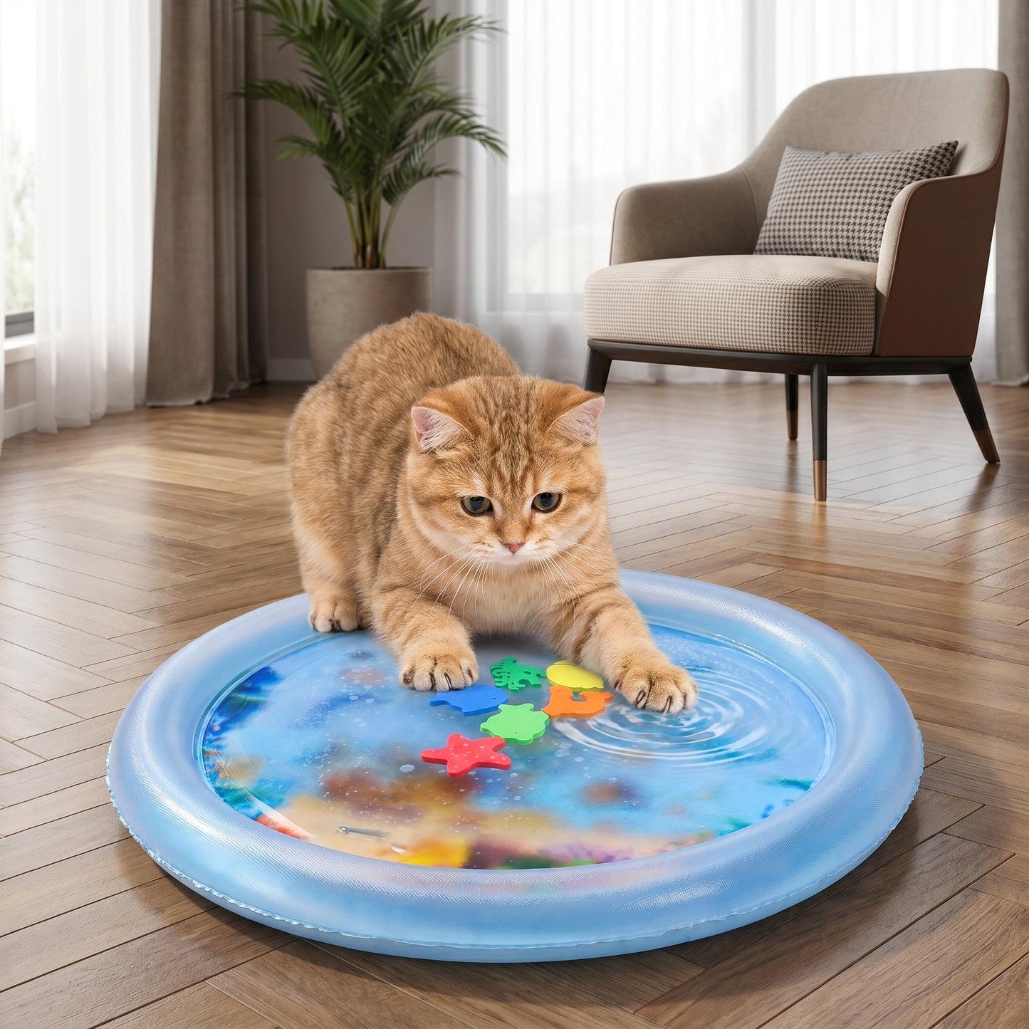 猫用冷却プレイウォーターベッド 2.0